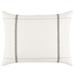 Pine Cone Hill Atherton Plaid Linen Blend Sham Linen Blend in White | 20 H x 26 W in | Wayfair PC4337-SHS
