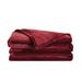 Truly Soft Velvet Blanket Polyester in Red/Pink | 120 H x 110 W in | Wayfair 783048227584