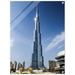 Latitude Run® Burj Khalifa Wall Décor Metal in Yellow/Brown | 40 H x 28 W x 1 D in | Wayfair 68B2D93BD5C144C7B26FE867A51AB19A