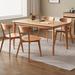 Corrigan Studio® All Solid Wood Dining Table | 29.92 H x 26.77 W x 45.66 D in | Wayfair 0397ACBD25134E2689ECD9C8C79B7AB3