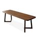 Orren Ellis Dinkens Rectangle Writing Desk Wood in Brown/Green | 29.53 H x 78.74 W x 23.62 D in | Wayfair A3D23B68F02249ED9018286BD1E46B6C