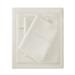 Madison Park Farwell 300 Thread Count Deep Pocket Sheet Set 100% Cotton/Sateen in White | King | Wayfair MP20-8254