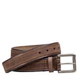 Johnston & Murphy Men's Suede Overlay Belt Brown 32 Leather