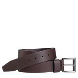 Johnston & Murphy Men's Roller Buckle Belt Brown 38 Leather