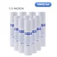 10pcs 10 INCH 1&5 Micron 120g/tablet PPF/Sediment Water Purifier Front Filter Cartridge Replacement