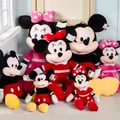 Disney Anime Mickey Mouse 30-120cm Minnie Maus Plüsch Spielzeug Paar greifen Puppe Maschine Mädchen
