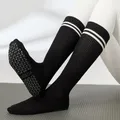 Yoga Socken Baumwoll streifen Flor Punkt Silikon rutsch feste Frauen hochwertige Pilates Griff über