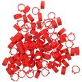 Pigeon Foot Rings 100 Pcs Numbered Pigeon Foot Rings Plastic Bird Leg Band Rings Bird Rings