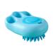 Xinhuadsh Pet Bath Brush Silicone Dog Grooming Brush with Shampoo Dispenser Durable Comfortable Comb Pet Supply