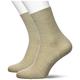 Hudson Damen Socken 025995 ONLY 2-PACK, Strick, 39/42, beigemel., Beige, Socke im Doppelpack, 2-Pack, verstärkte Spitze und Ferse, Schurwolle