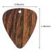 Wooden Pendants 5Pcs Practical Guitar Picks Guitar Fingertip Picks Bass Picks Guitar Accessories