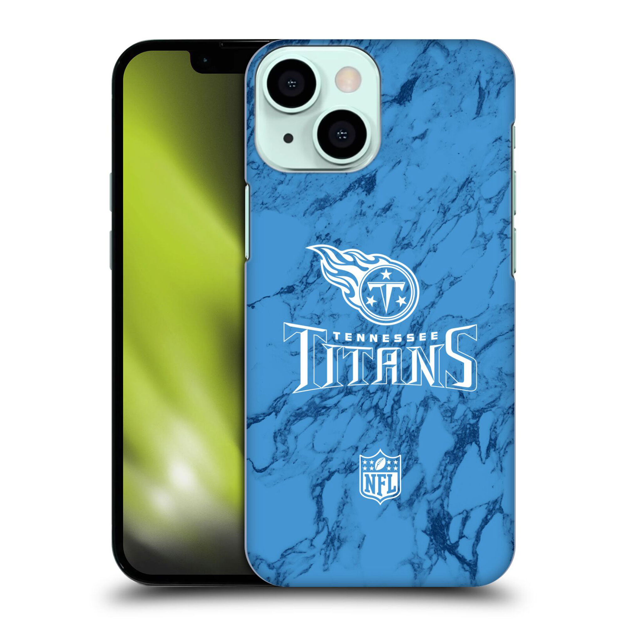 Tennessee Titans Hartschalen-Handyhülle aus farbigem Marmor - iPhone Image