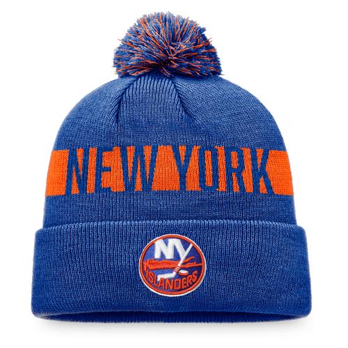 New York Islanders Fundamental Beanie Cuff mit Bommel