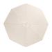 Umbrella Canopy Beach Umbrella UV Protection Canopy Outdoor Umbrella Canopy without Umbrella Stand (Beige)