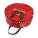 XMMSWDLA Christmas Wreath Storage Bag 36 - Garland Wreaths Container with Handles - Durable Oxford Polyester Material Holiday Wreaths Storage Holder Christmas Storage