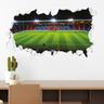 Scotland Hampden Park Stadium Broken Wall Sticker - 90cm width x 50cm height