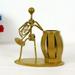 Creative Guitar Pen Holder Decorative Music Pen Holder Guitar Gift for Teacher