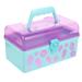 FRCOLOR Toy Storage Box Handheld Kids Toys Organizer Lidded Children Paintbrush Box