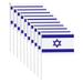 KEYBANG Clearance Israeli flag Embroidered flag Bandera de Israel Israel Flag Flag Set Small Handheld Flag 5x8 Inches Israel Flag Flag Set Small Handheld Flag 8x12 Inches(Buy 2 get 3) One Size