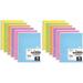 Mead Spiral Notebooks 6 Pack 1 Subject College Ruled Paper 7-1/2 x 10-1/2 70 Sheets per Notebook Color Will Vary (73065)