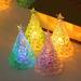 Hariumiu Christmas Tree Night Light Christmas Tree Light Durable Battery-powered Night Light for Festive Home Decor Christmas Themed Night Light