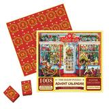 Advent Calendar 2023 Christmas Jigsaw Puzzle Christmas Advent Calendar Jigsaw Puzzle 1008PCS Christmas Gifts For Adults And Kids Countdown To Christmas Home Decoration