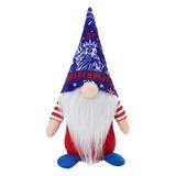 Back to School Savings! Feltree Independence Day Decorations - Long Hat Gnome Decor - Patriotic Gnome Plush President Election Decorations Fourth of July Patriotic Decor Faceless Doll Gnomes