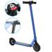 Caroma Electric Scooter 420W (Peak) Powerful Foldable Electric Scooter for Adults Up to 15.5 Miles Range & 15.5MPH Commuting E-Scooter Portable Scooters for Adults & Teens Bright Blue