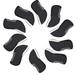 10Pcs for Golf Club Head Covers Iron Putter Head Cover Putter Headcover black