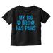 My Big Brother Has Paws Toddler Boy Girl T Shirt Infant Toddler Brisco Brands 24M