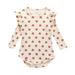 Ketyyh-chn99 Girl Jumpsuits Clothes Long Sleeve Floral One Piece Girls Romper Jumpsuit Beige 66