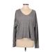 Gap Fit Active T-Shirt: Gray Activewear - Women's Size Medium