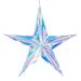 Jacenvly Christmas Tree Ornaments Clearance Christmas Wreath Decoration Shopping Mall Window Simulation Christmas Flower Christmas Wreath Home Decoration Five-Pointed Star Christmas Decor