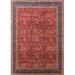 Ahgly Company Indoor Rectangle Mid-Century Modern Light Copper Gold Oriental Area Rugs 2 x 4