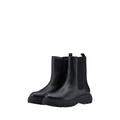 TOM TAILOR Damen Stiefeletten mit Plateau-Absatz, schwarz, Uni, Gr. 37