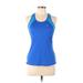 Nike Active Tank Top: Blue Activewear - Women's Size Medium