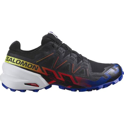 SALOMON Herren Trekkingsandale SHOES SPEEDCROSS 6 GTX BLUE FIRE Black/S, Größe 47 ⅓ in Schwarz