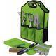 08998 Ergonomic Soft Grip Garden Tool Set with Storage Bag (11 Piece) - Draper