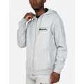 Men's Bench Mens Irving Hooded Full Zip Hoodie - Grey - Size: M