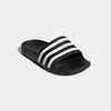 Badesandale ADIDAS SPORTSWEAR, Gr. 29, schwarz-weiß (core schwarz, cloud weiß, core schwarz), Synthetik, sportlich, Schuhe Badelatschen Pantolette