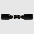 GUCCI 1955 Horsebit Wide Leather Belt, Size 90