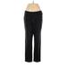 Purejill Casual Pants - High Rise: Black Bottoms - Women's Size Medium Petite