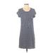 Joie Casual Dress - Shift: Blue Print Dresses - Women's Size Small