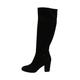 ESPRIT Fashion Women Knee High Boot, Black, 4 UK