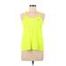 Nike Active Tank Top: Yellow Activewear - Women's Size Medium