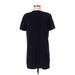 Cos Casual Dress - Mini: Blue Solid Dresses - Women's Size X-Small