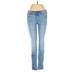 Hollister Jeggings - Low Rise: Blue Bottoms - Women's Size 25 - Light Wash