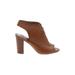 Elaine Turner Heels: Brown Shoes - Women's Size 7 1/2