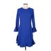 Jill Jill Stuart Casual Dress: Blue Dresses - Women's Size 6