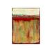 Chelsea Art Studio Central Park by Joshua Schicker - Wrapped Canvas Painting on Canvas Canvas, Glass in Red | 31 H x 24 W x 1.5 D in | Wayfair